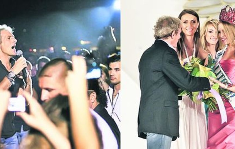 Michael Bolton a premiat-o pe «Miss Litoral»
