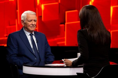 Teodor Meleșcanu a răspuns duminică seara întrebărilor puse de Denise Rifai | Foto: Captură Kanal D