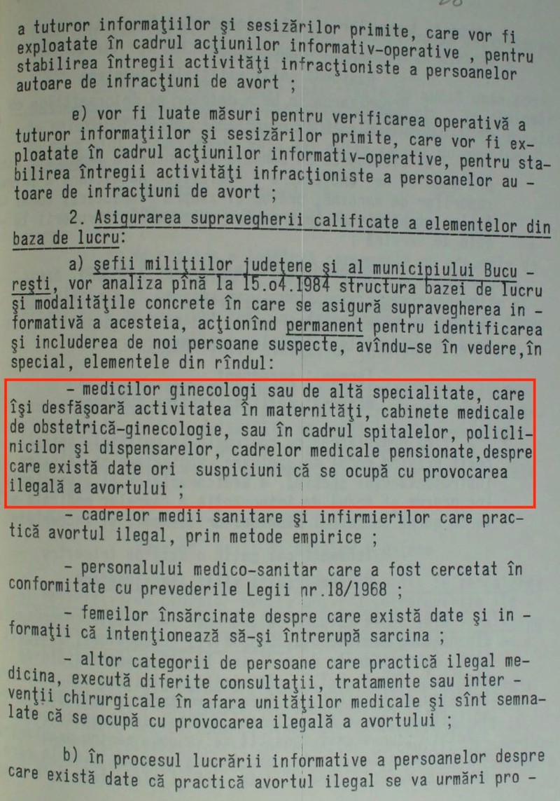 Program adoptat de Ministerul de Interne în martie 1984. | Foto: CNSAS