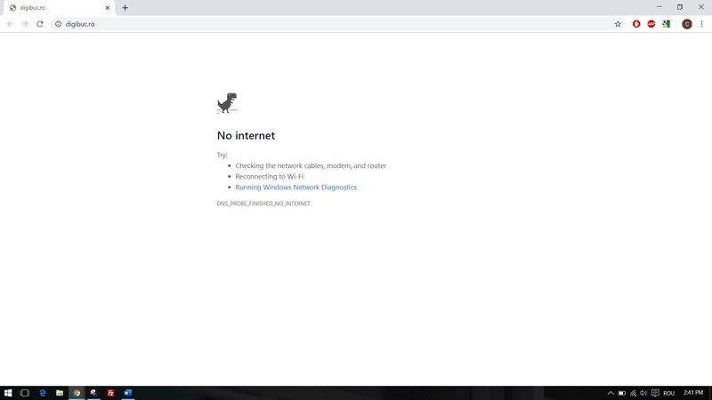Așa arată acum pagina digibuc.ro