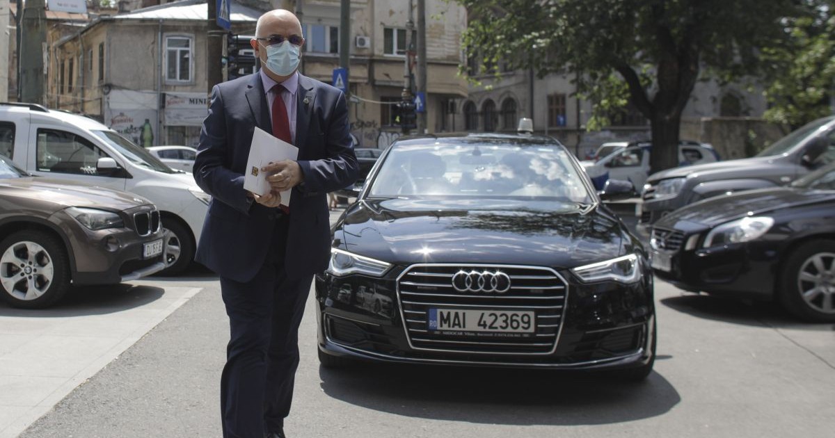 Raed Arafat, la DIICOT. Foto: Inquam Photos / Octav Ganea
