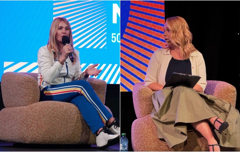 Ce au vorbit Andreea Esca și Nadia Comăneci la Cluj: „Era o încăpere mică”