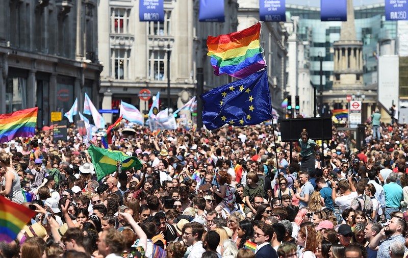 Un milion de oameni au participat, sâmbătă, la Parada Gay de la Londra