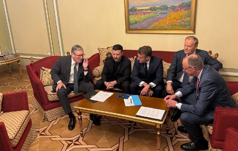 Ce i-au transmis liderii europeni și Volodimir Zelenski lui Donald Trump, de la Kiev: „O convorbire fructuoasă”