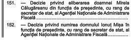 Decizia numirii lui Ionuț Mișa a fost publicată în Monitorul Oficial