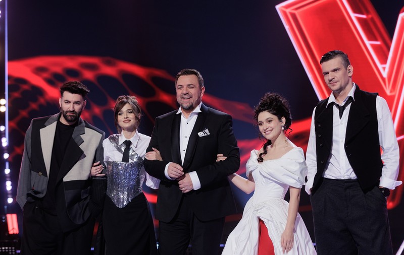 Marius Manole, Dan Bittman și Feli Donose, în finala „Vocea României” 2024 din această seară. Lara Fabian, invitat special