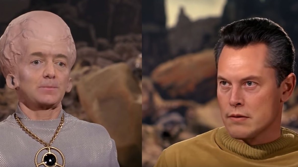 Un filmuleț impresionant îi prezintă pe Jeff Bezos și Elon Musk în Star Trek