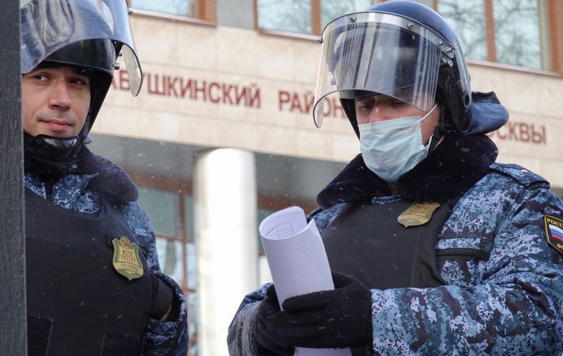 Manifestanți anti-lockdown, condamnați la cinci ani de închisoare în Rusia
