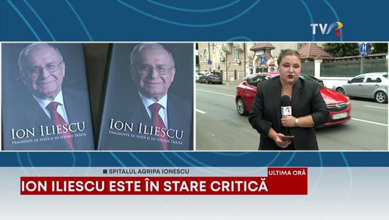 Ilinca Nazarie a adus informații de la spitalul unde se află internat Ion Iliescu