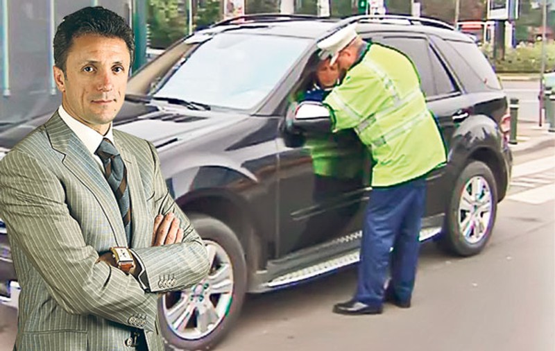 Fostul fotbalist Gică Popescu, tras pe dreapta de agenţii de la Rutieră! | «Baciul», lăsat fără permis din cauza vitezei