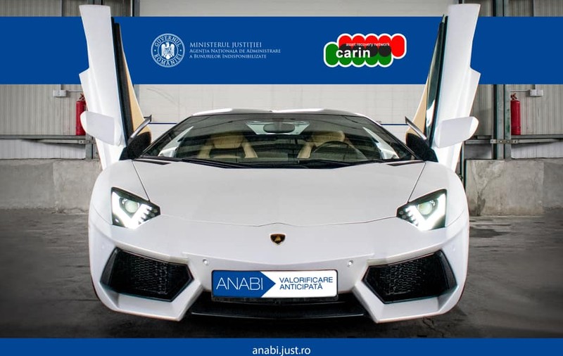 Un Lamborghini de 150.000 euro, cel mai scump bun din depozitul agenției care administrează ceea ce se confiscă de la infractori