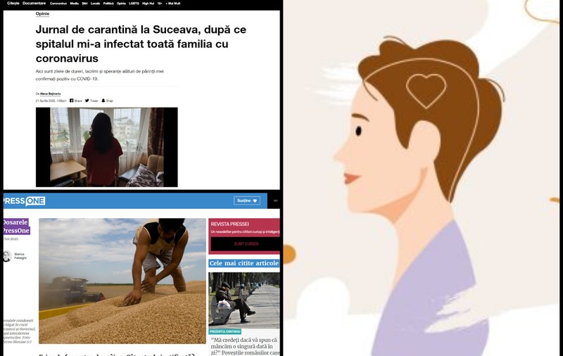Coronavirus, în presa alternativă din România: cât de justificată este frica de o criză alimentară și jurnalul de carantină al unei sucevence care are toată familia infectată cu COVID-19