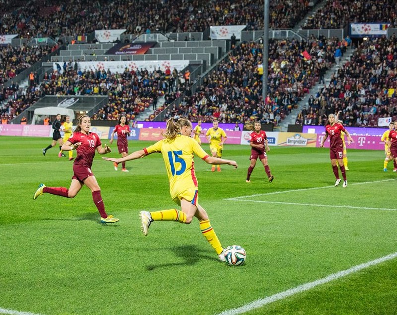 Fotbal feminin. România - Portugalia 1-1. Fetele au ratat calificarea la Campionatul European. În tur, 0-0 / LIVEBLOG&VIDEO