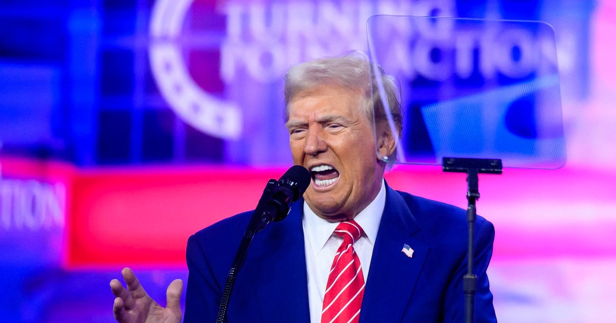 Donald Trump, discurs la Turning Point, AmericaFest 2024, în Phoenix, Arizona Foto: Profimedia