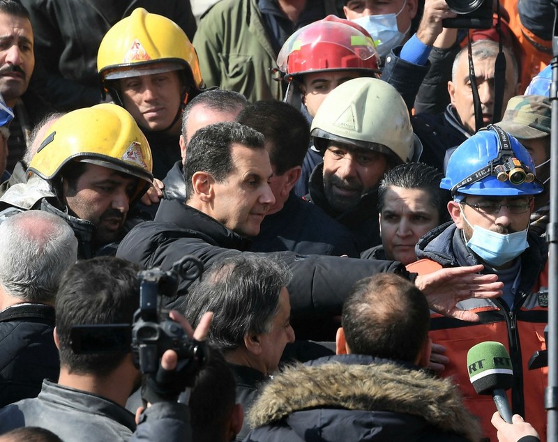 Dictatorul sirian Bashar al-Assad a acuzat „politizarea” ajutorului oferit după cutremur, în prima sa vizită în zonele afectate