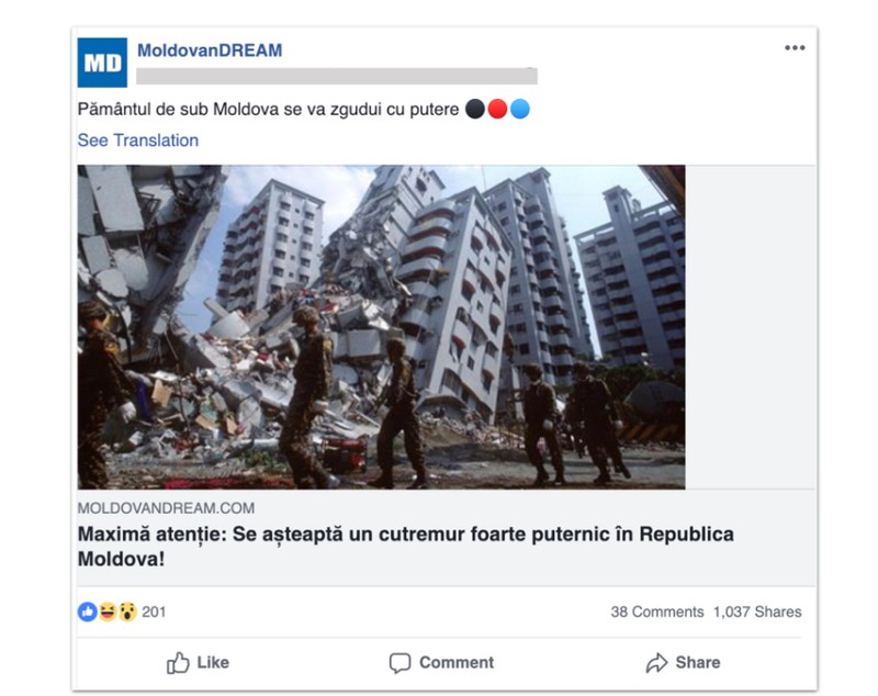 Facebook a șters sute de conturi false înainte de alegerile din Republica Moldova