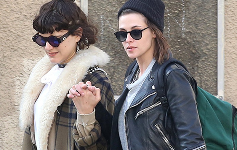 Triunghi amoros bizar: Actuala iubită a lui Kristen Stewart s-a întâlnit cu Robert Pattison