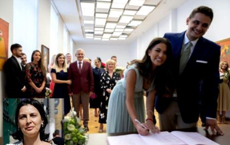 Dragnea Jr. a explicat de ce nu a venit mama lui la nuntă: „M-a anunțat, cu câteva zile înainte de eveniment”