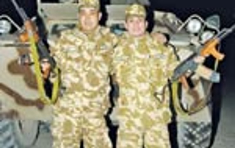 Familii de romani pe frontul din Afganistan