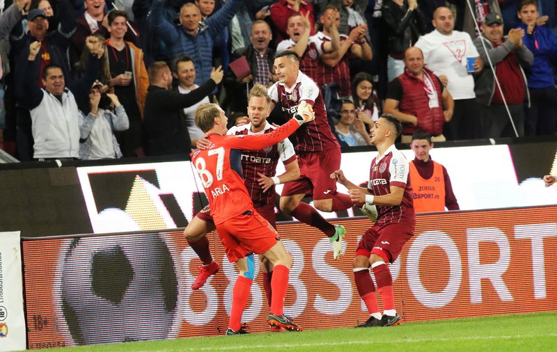 Play-off Liga I, etapa a 10-a: CFR Cluj - Viitorul 1-0. Ardealu-i fruncea! Rezerva Djokovic a marcat un gol cât un titlu