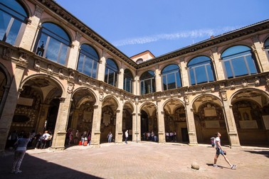 Archiginnasio, cândva principala clădire a Universității din Bologna