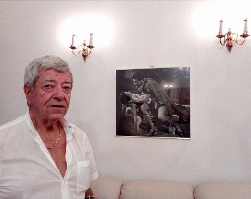 FOTO EXCLUSIV/ Ion Dichiseanu are tablou cu Olga Tudorache, de la primul rol: ”Eu mă uitam la ea ca la un soare”