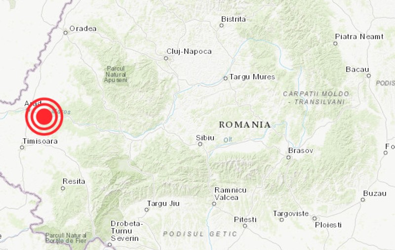 Un nou cutremur în județul Arad. 40 de seisme în această lună, în România