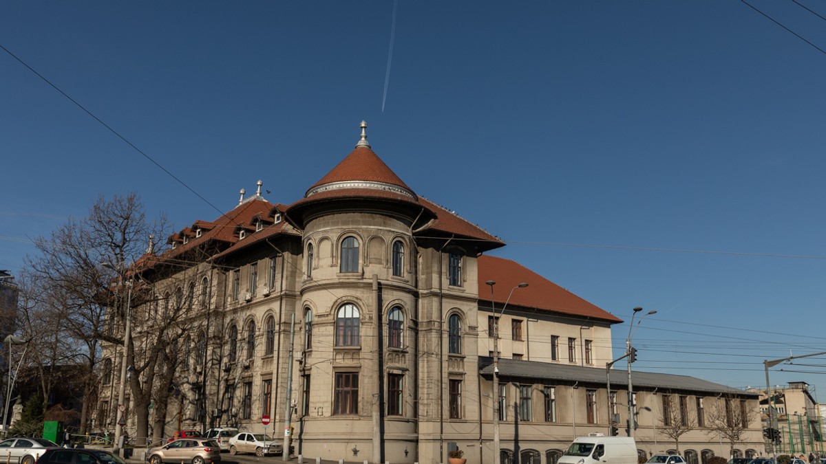Colegiul „Gheorghe Șincai”, din București. Foto: Vlad Chirea / Libertatea