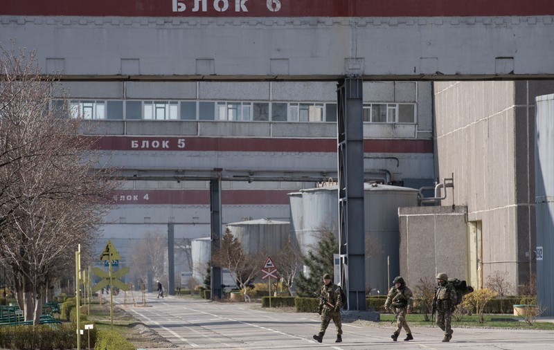 Rusia a instalat lansatoare de rachete în zona centralei nucleare Zaporojie, anunță operatorul ucrainean Energoatom
