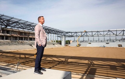 Apare un nou stadion în România: „În decembrie se face recepţia! Din retur ne mutăm acolo”