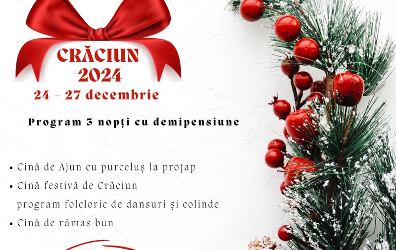 Crăciun 2024 la Hotel Valea cu Pești, Transfăgărășan - Argeș - Tradiție, peisaje de poveste și relaxare în Inima Naturii!