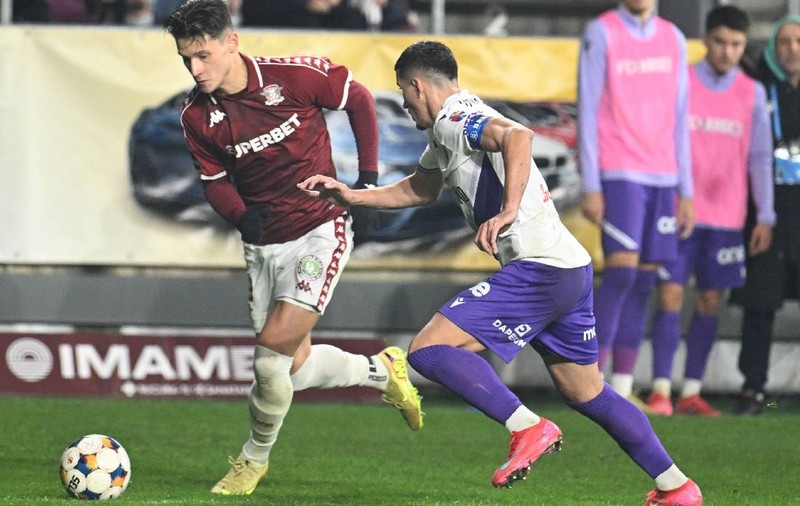 Rapid, lider în Superliga după 2-0 cu FC Argeș. Dobre și Pașcanu, marcatori