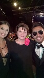 Antonia și Alex Velea, alături de mama Deliei, Gina Matache