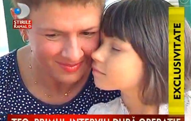 Teo, în vacanţă cu Maia