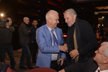 Anghel Iordănescu și Ilie Năstase