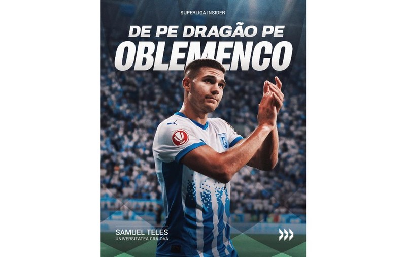 Samuel Teles, de pe Estádio do Dragão pe Oblemenco