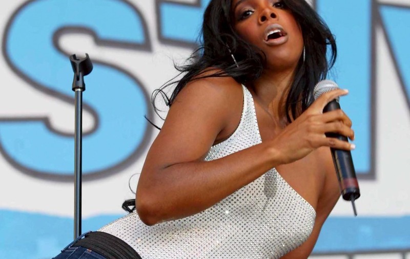 Kelly Rowland si Lil Kim în concert la Mamaia
