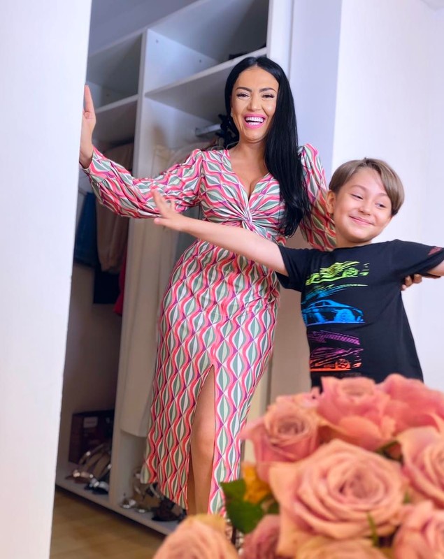 Ce fel de relație are Andreea Mantea cu fiul ei, David. „Îmi spunea că simte o durere în piept”