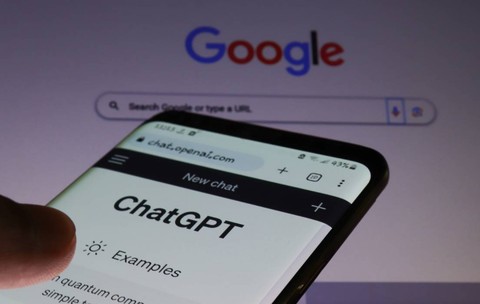 ChatGPT telefon Google