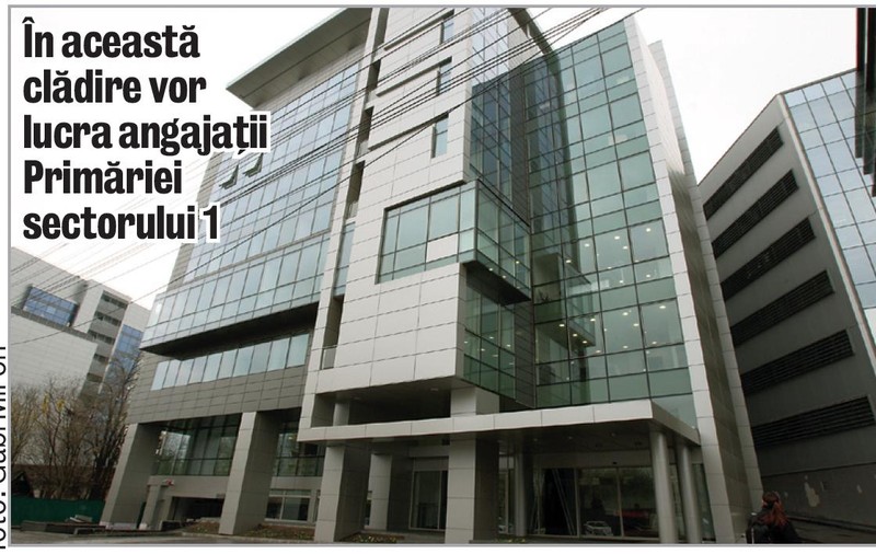 De mâine, Primăria sectorului 1 se mută în casă nouă