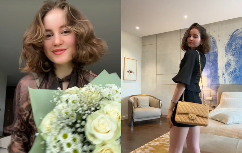 Irina Columbeanu, virală pe TikTok după ce a ajuns în România. Cum s-a filmat fiica Monicăi Gabor și ce i-au zis fanii: „Frumoasă ca mama ta”