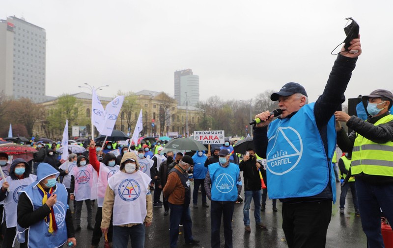 Noi proteste sindicale în fața Guvernului. Care sunt revendicările
