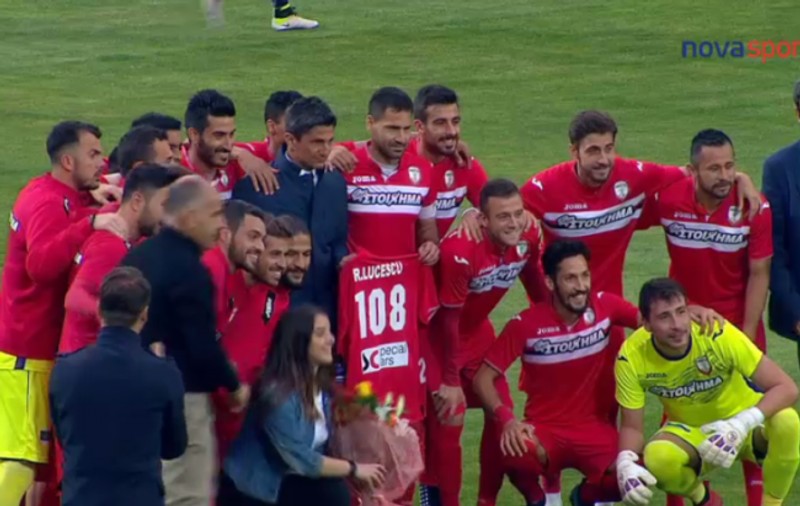 Răzvan Lucescu s-a despărțit de Xanthi cu o victorie și cu lacrimi în ochi! Hamza Younes, două goluri!