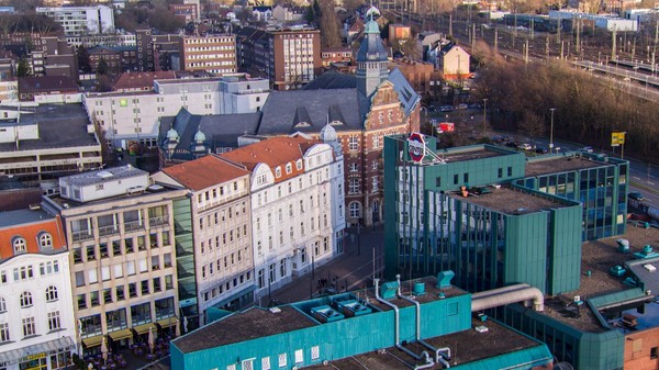 Orașul Gelsenkirchen din Germania
