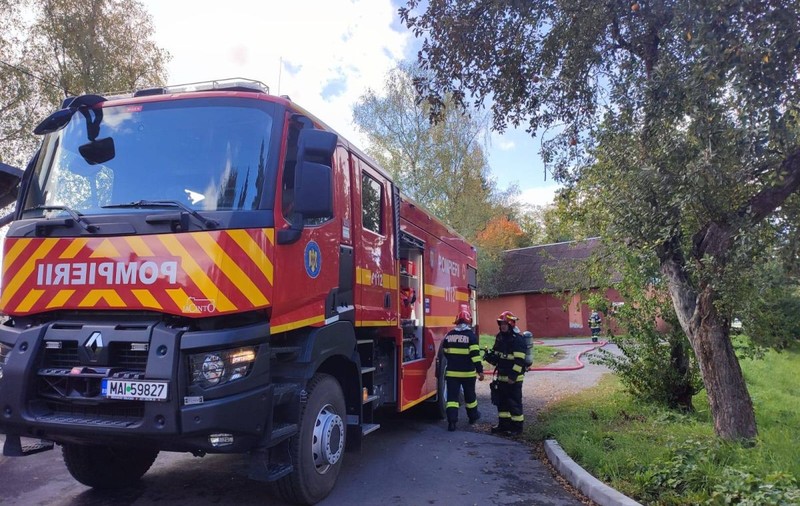 Incendiu la Spitalul Județean de Urgență Miercurea Ciuc. Șase pacienți au fost evacuați