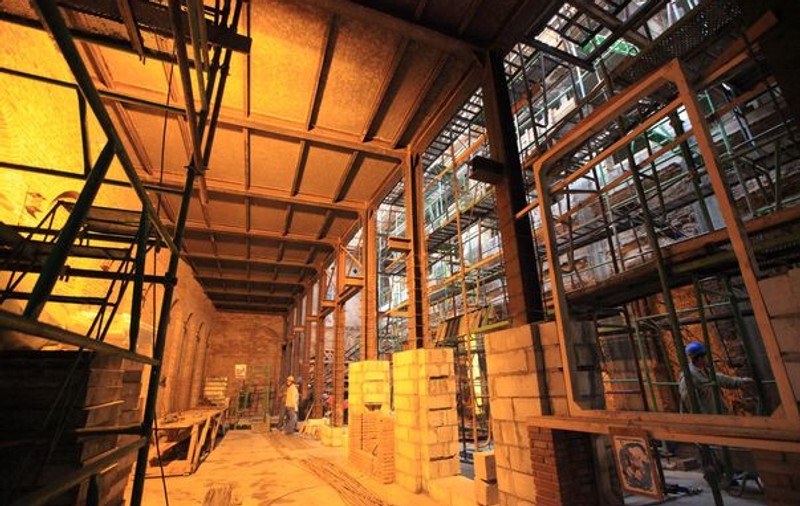Hanul Gabroveni capătă contur. Vezi imagini SPECTACULOASE din interiorul clădirii restaurate