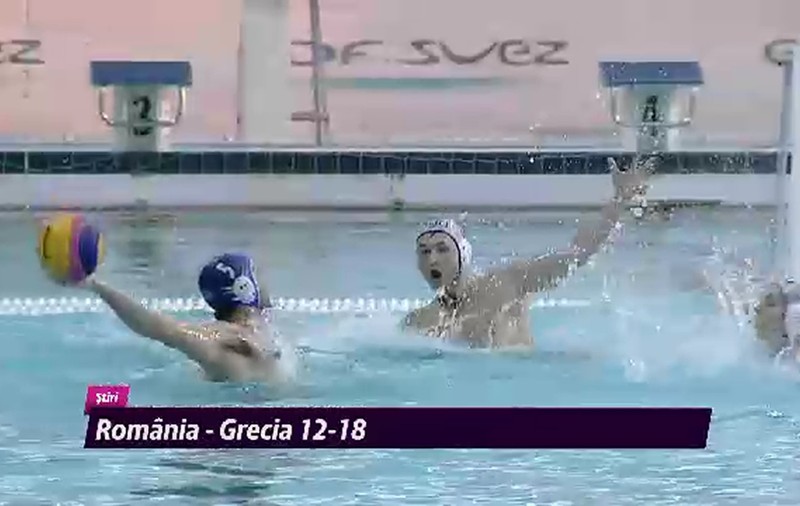 România, învinsă acasă de Grecia în preliminariile Ligii Mondiale la polo