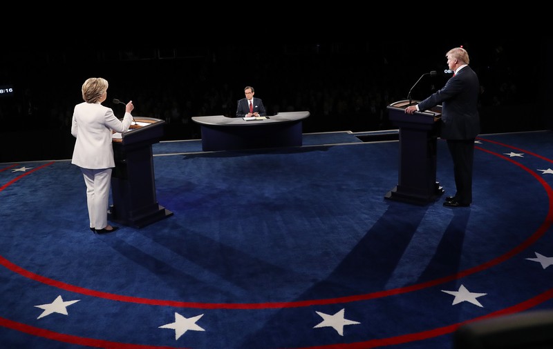 Ultima dezbatere Clinton vs. Trump| Un sondaj CNN a desemnat-o pe candidata democrată câștigătoarea confruntării finale