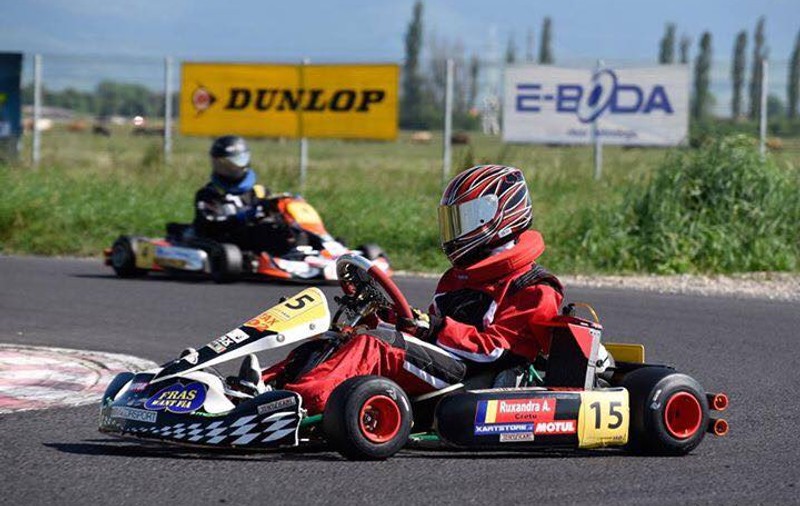 La Tunari, a treia etapă a Campionatului Național de Karting