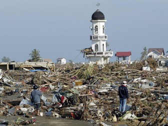 Tsunami-ul din 2004 a devastat parțial provincia indoneziană Aceh FOTO: EPA